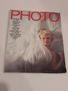 PHOTO Magazine -vintage 1981 Marilyn Monroe Photography Magazine